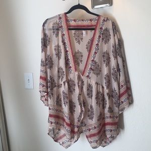 Xhilaration M/L open kimono